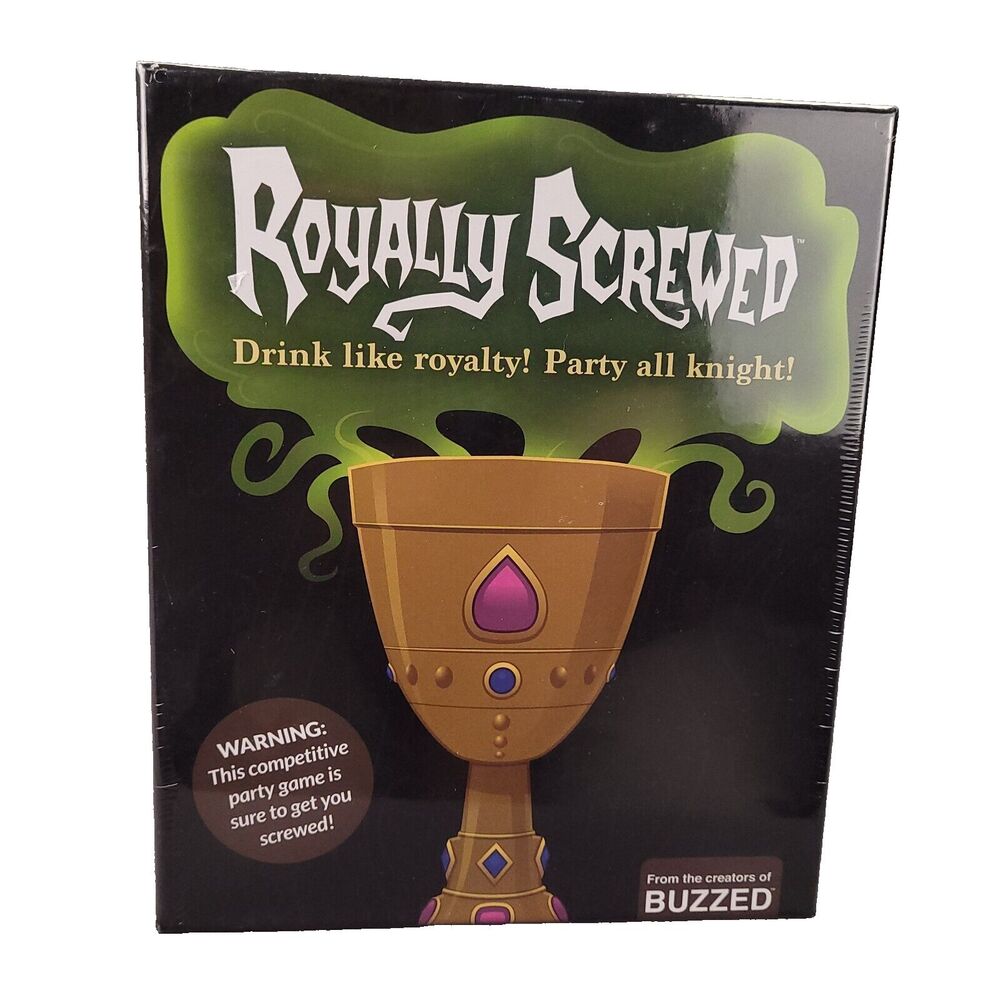 Card Party Drinking Game -Royally Screwed
